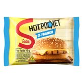 Sanduíche Congelado X-Frango Hot Pocket Sadia Pacote 145g