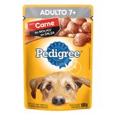 Alimento para Cães Adultos 7+ Carne ao Molho Pedigree Pacote Vital Pro Pacote 100g