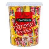 Pack Paçoca Rolha Guimarães Pote 63 Unidades