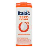 Leite Semidesnatado Zero Lactose Italac Caixa 1l