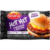 Sanduíche Hot Hit Bacon e Cheddar Seara Caixa 145g