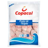 Peixe Congelado Posta de Tilápia Copacol Pacote 1kg
