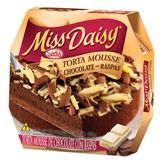 Torta Mousse de Chocolate com Raspas Congelada Miss Daisy Sadia Caixa 470g