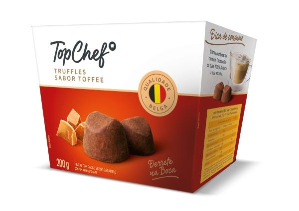 Trufa Caramelo Top Chef Caixa 200g