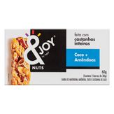 Barra de Cereal Coco + Amêndoas Nuts &Joy Agtal Caixa 2 Unidades
