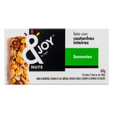 Barra de Cereal Nuts Sementes &Joy Agtal Caixa 2 Unidades