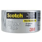 Fita Silver Tape Cinza Scotch 3M Pacote 5m 1 Unidade