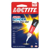 Super Bonder Power Flex Gel Control Loctite Cartela 2g