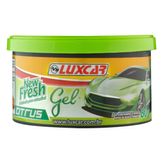Odorizador Automotivo em Gel Citrus Luxcar New Fresh Pote 60g