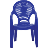 Cadeira Infantil Azul Catty Tramontina 1 Unidade