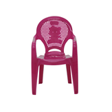 Cadeira Infantil de Plástico Rosa até 40kg Tramontina 1 Unidade