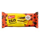 Bolo Baunilha Recheio Chocolate Bauducco Duo Pacote 27g