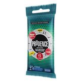 Preservativo MasculinoTexturizado Retardante 4 em 1 Sensações Prudence Pacote 6 Unidades