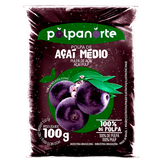Polpa de Fruta Açaí Médio Polpanorte Pacote 100g
