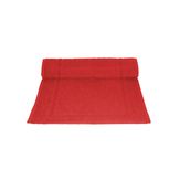 Toalha de Piso Vermelho 45x70cm Pegada Camesa 1 Unidade