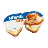 Sobremesa Láctea Flan Baunilha com Calda de Caramelo Nestlé Pote de 200g com 2 Unidades