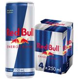 Pack Energético Red Bull Energy Drink 4 Latas 250ml cada