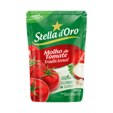 Molho de Tomate Tradicional Stella D'Oro Sachê 300g Nova Embalagem