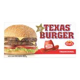 Hambúrguer de Carne de Ave e Bovina Texas Burger Seara Caixa 672g