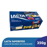 Caixa de bombom de Chocolates Lacta Favoritos 250g