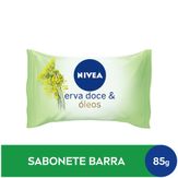 Sabonete em Barra Hidratante Erva-Doce & Óleos Nivea  Caixa  85g
