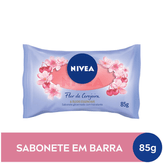 Sabonete em Barra Glicerinado com Hidratante Flor de Cerejeira & Óleos Essenciais Nivea Pacote 85g