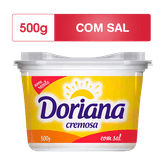 Margarina Cremosa com Sal Doriana Pote 500g