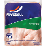 Filezinho de Frango Sassami Frangosul Pacote 1kg