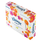 Lenço de Papel Folha Dupla Suave Kleenex Original 12,7cm x 21,2cm Caixa 50 Unidades